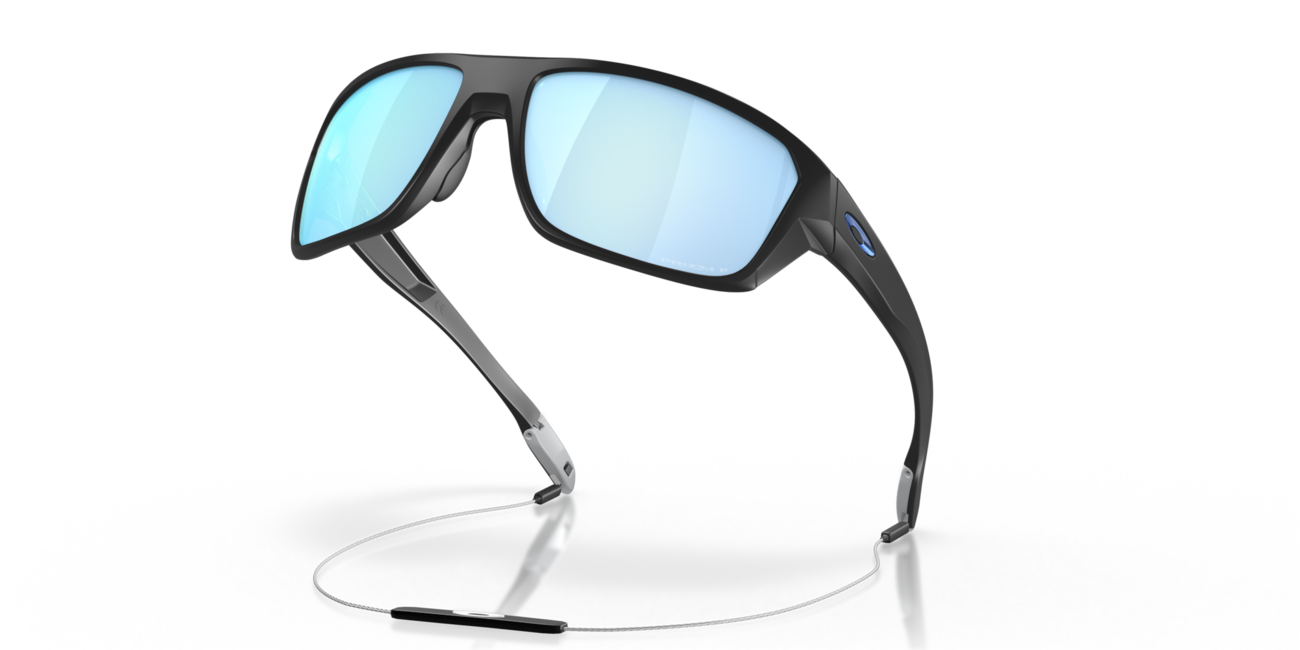 Oakley SPLIT SHOT сонцезахисні окуляри з оправою matte black та лінзами Prizm Deep Water Polar 64