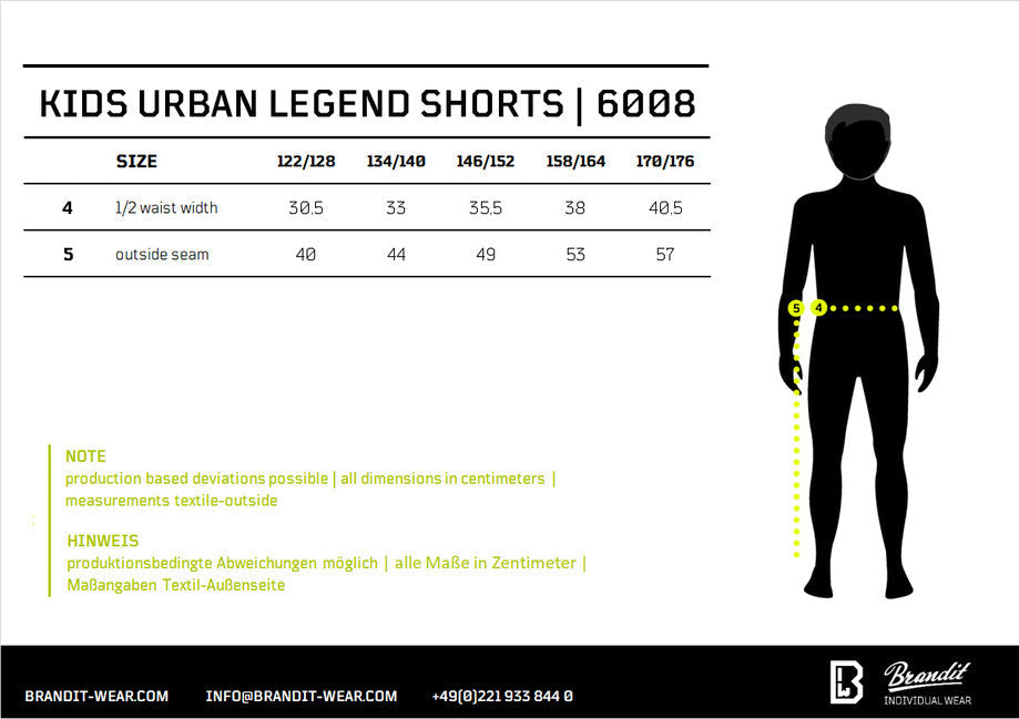 Brandit Urban Legend шорти дитячі, чорні