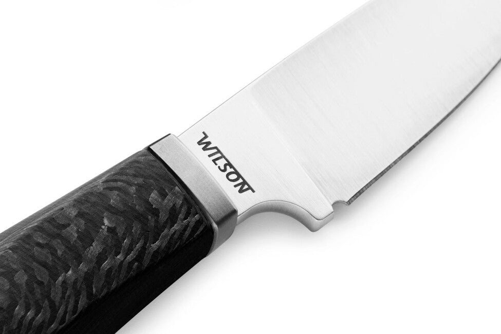 Lionsteel WILLY WL1 ніж із фіксованим лезом та рукояткою з карбону CF