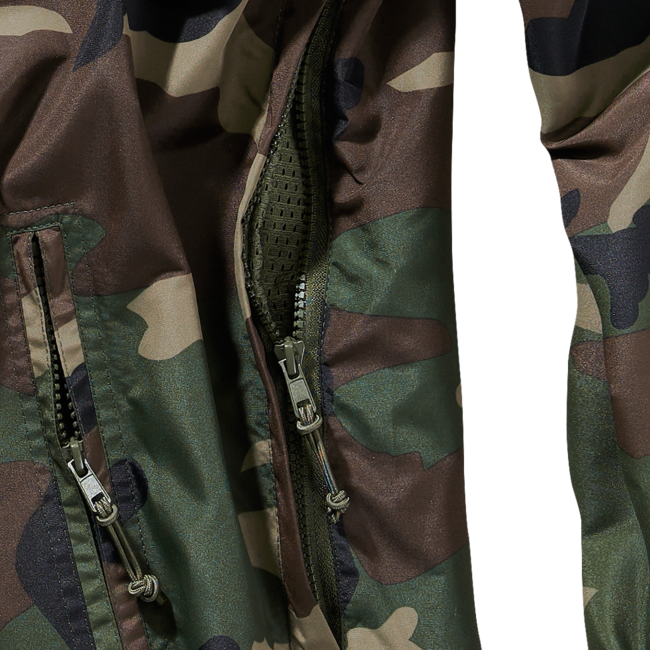 Brandit Summer Windbreaker куртка, woodland