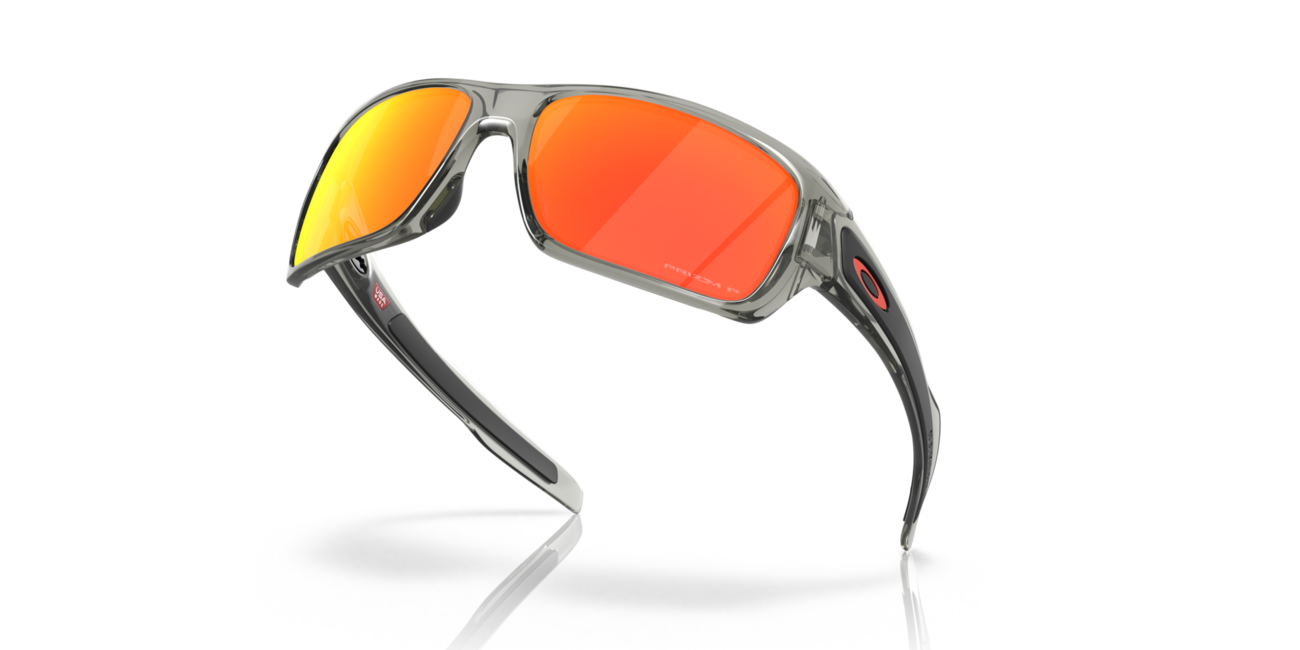 Oakley TURBINE сонячні окуляри з оправою Grey Ink та лінзами Prizm Ruby Polarized, 65