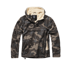 Brandit Windbreaker Sherpa куртка, darkcamo