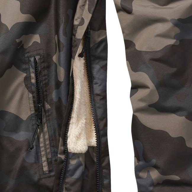 Brandit Windbreaker Sherpa куртка, darkcamo