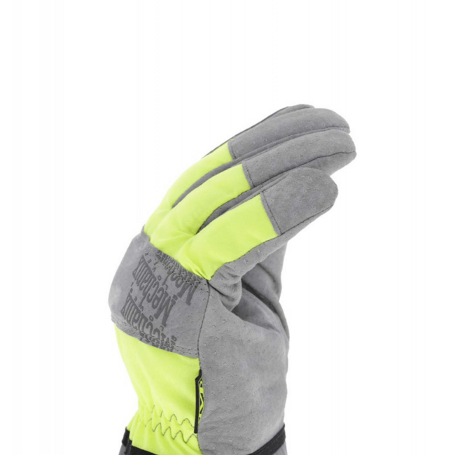 Mechanix ColdWork Gauntlet шкіряні рукавиці Hi-Viz, жовта