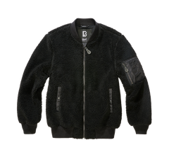 Brandit MA1 куртка sherpa, чорна