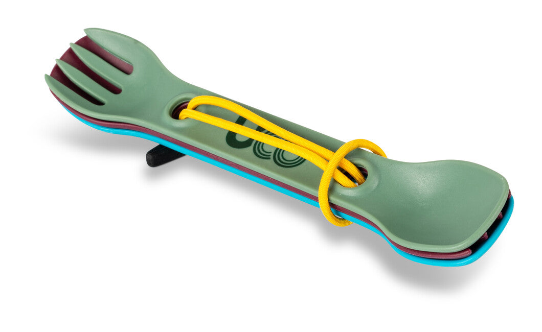 UCO Mini Spork набір приборів 3 шт., зелена, фіолетова, синя