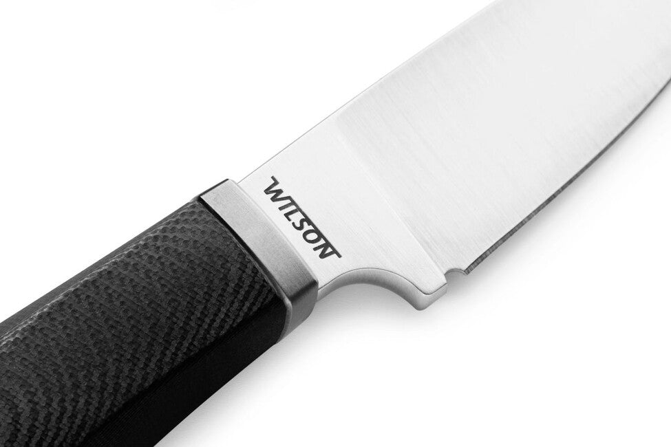 Lionsteel WILLY WL1 ніж з фіксованим лезом, чорна рукоятка G10