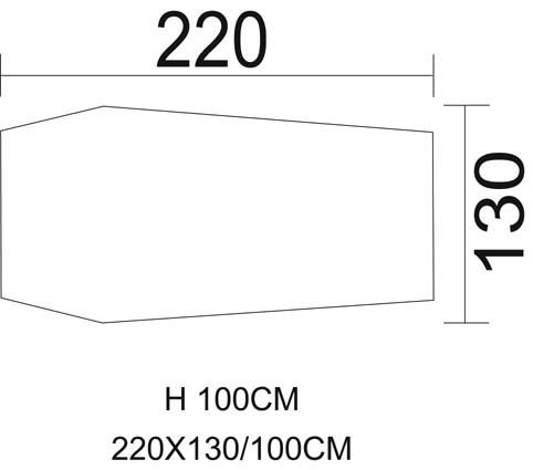 MFH Hochstein туннельна палатка для 2 осіб, оливкова 220 x 130 x 100 см