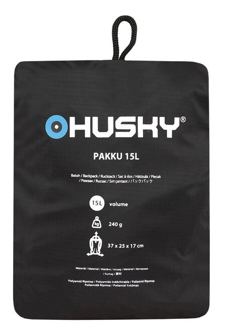 HUSKY Pakku рюкзак 15L, чорний