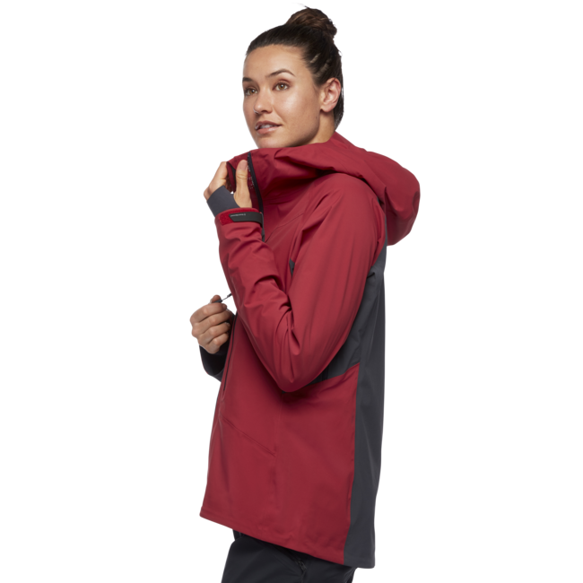 Black Diamond Dawn Patrol Hybrid Shell куртка перехідна жіноча, wild рожевий