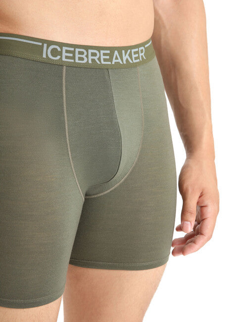 Icebreaker Anatomica чоловічі довгі боксери, зелені