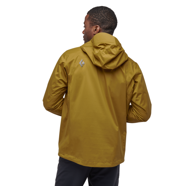 Black Diamond Stormline Stretch Anorak непромокаюча куртка чоловіча, темний карі