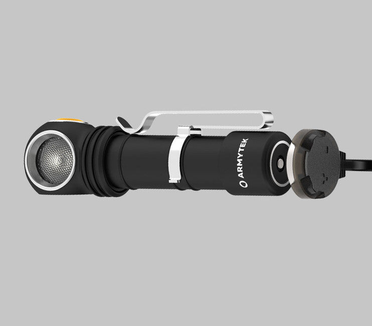 ArmyTek Wizard C2 WR налобний ліхтар LED з магнітним тримачем живлення від акумулятора 1100 лм 3 год 65 г, білий і червоний