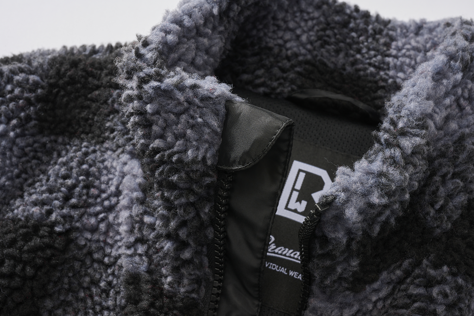 Brandit Teddyfleece жилет з флісу, чорний/сірий