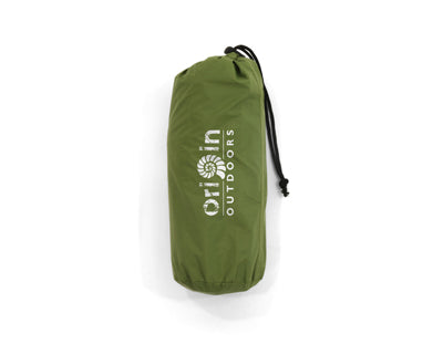 Origin Outdoors самонадувна подушка з чохлом, зелена 45 x 25 x 10 см