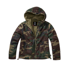 Brandit Windbreaker Frontzip куртка жіноча, woodland