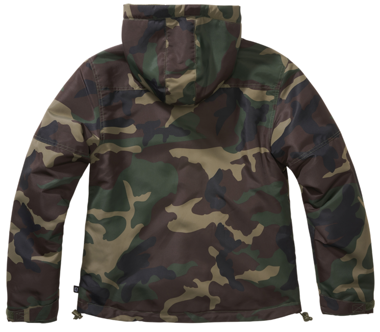 Brandit Windbreaker Frontzip куртка жіноча, woodland