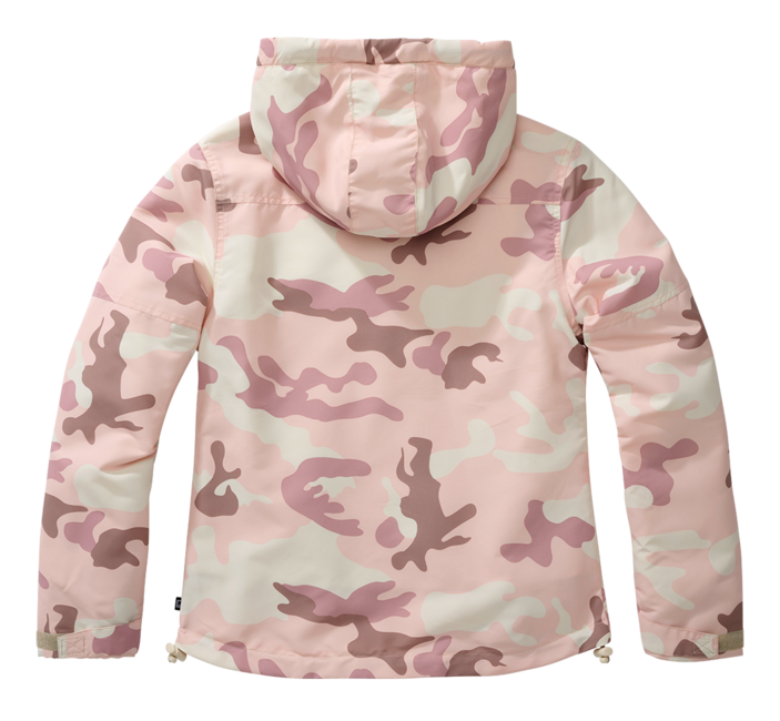 Brandit Windbreaker Frontzip куртка жіноча, candy camo