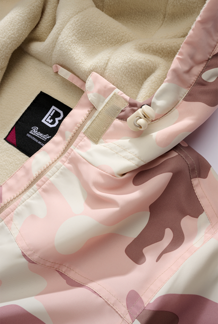 Brandit Windbreaker Frontzip куртка жіноча, candy camo