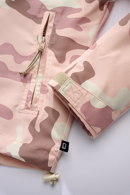 Brandit Windbreaker Frontzip куртка жіноча, candy camo