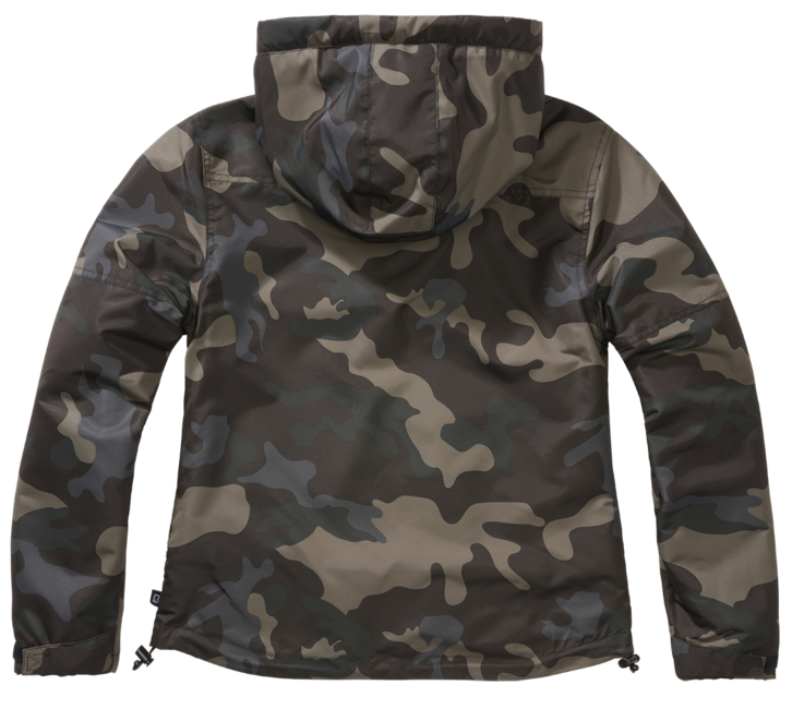 Brandit Windbreaker Frontzip куртка жіноча, darkcamo