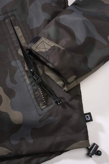 Brandit Windbreaker Frontzip куртка жіноча, darkcamo