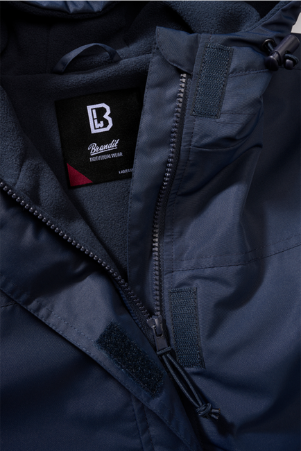 Brandit Windbreaker Frontzip куртка жіноча, темно-синя