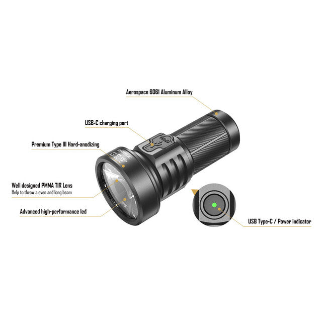 Speras M4 V2 перезаряджуваний ліхтар 2000lm 700m