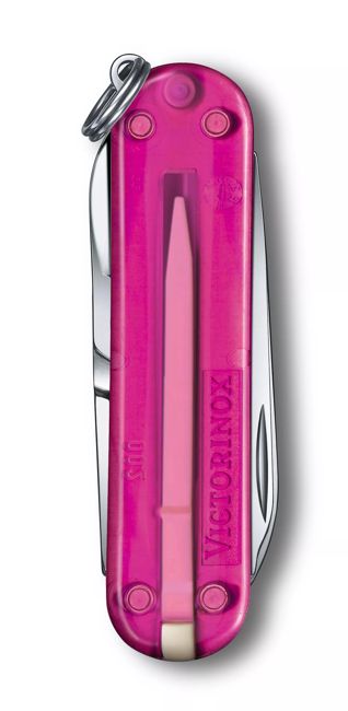 Victorinox Classic SD кишеньковий ніж прозорий, рожевий