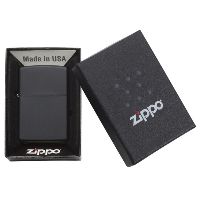 Zippo бензиновий запальничка, чорна матова