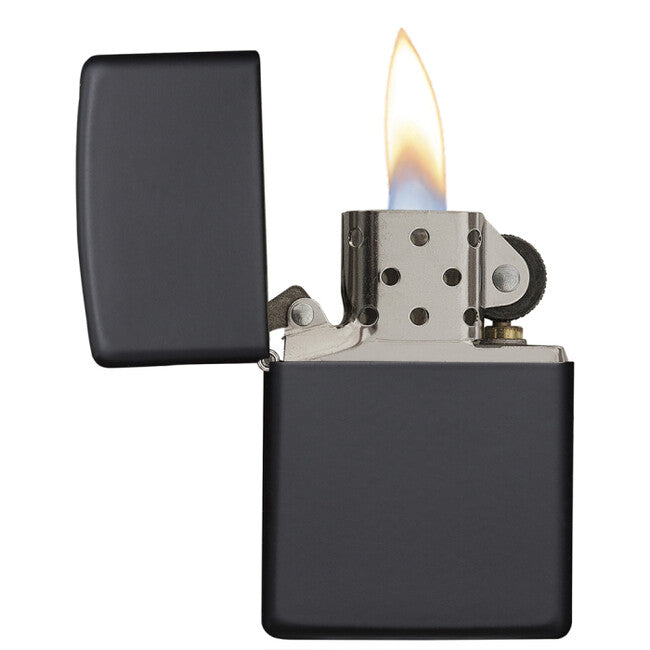 Zippo бензиновий запальничка, чорна матова