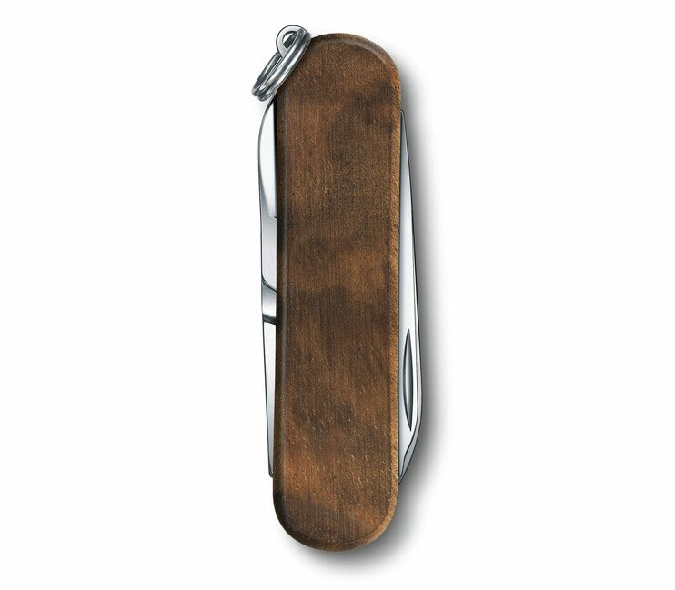 Victorinox Classic SD мультифункціональний ніж Wood 58 mm, горіхове дерево, 5 функцій