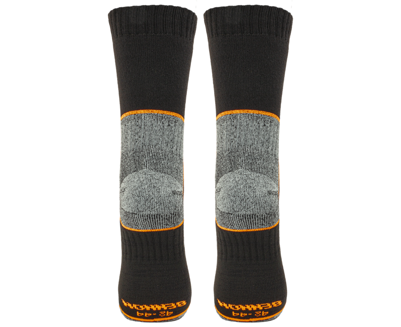 BENNON Trek Sock тrekові шкарпетки, чорна/помаранчева