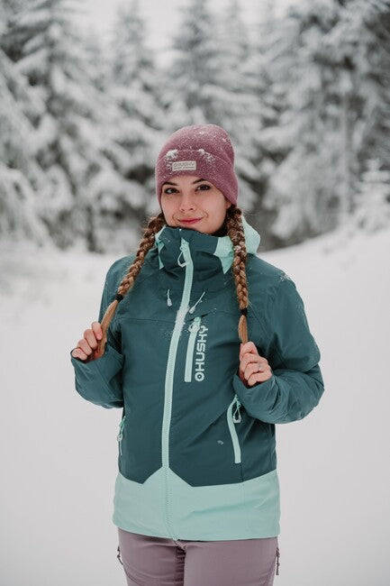 HUSKY Gambi лижна куртка жіноча, бірюзова/м'ятна