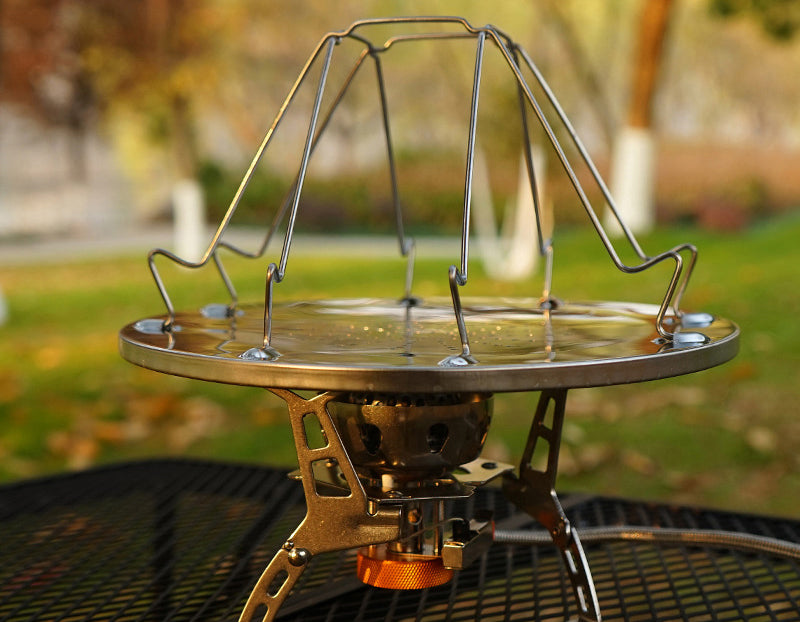 Origin Outdoors кемпінговий портативний пальник з тостером Stainless Steel