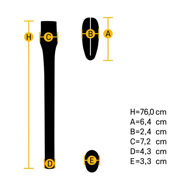 Hultafors HB AHS 760-60X17 HB рукоять топора прямая 842750 id