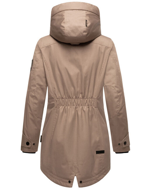 Navahoo softshell куртка BRINJAA жіноча, таупово-сіра