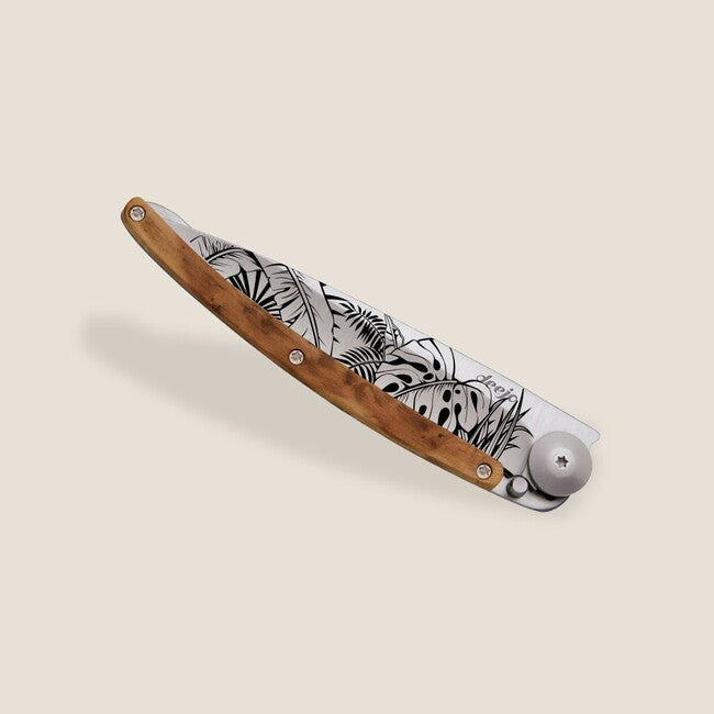Deejo Tattoo складаний ніж дерево Jungle