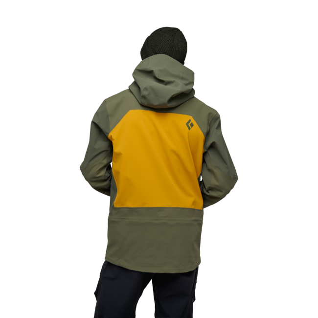 Black Diamond Recon Stretch Pro Shell лижна куртка чоловіча, tundra-бурштиновий