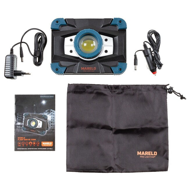 MARELD 1500 RE ZOOM робоча налобна фара акумуляторна
