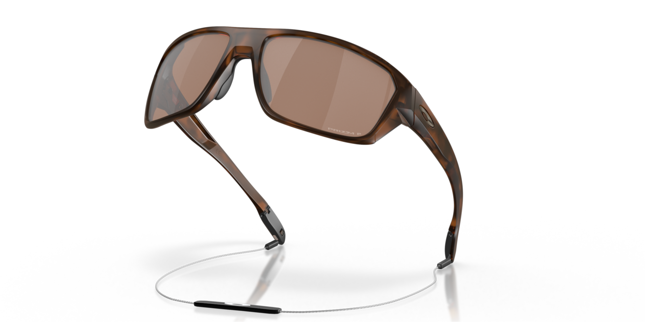 Oakley SPLIT SHOT сонячні окуляри з оправою matte brown tortoise та лінзами Prizm Tungsten Polarized, 64