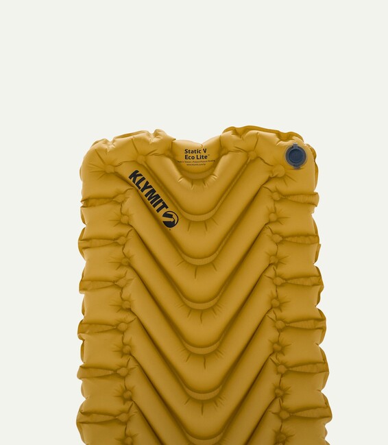 Klymit Static V Lite ECO килимок, світлозолотий