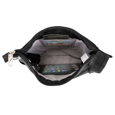 Travelon Classic Lady сумка через плече проти крадіжки Crossbody, чорна