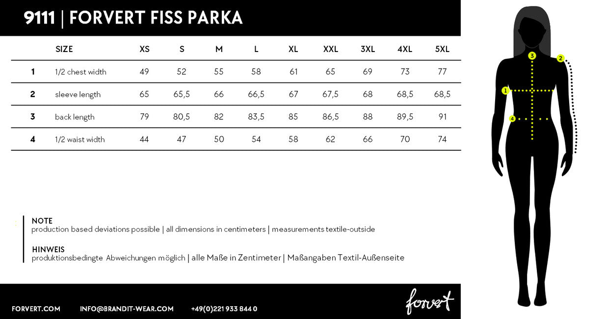 Brandit Forvert Fiss парка жіноча, оливкова