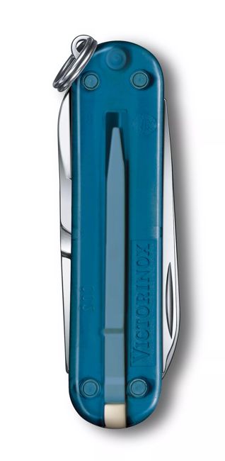 Victorinox Classic SD складаний ніж, прозорий, небесно-синій