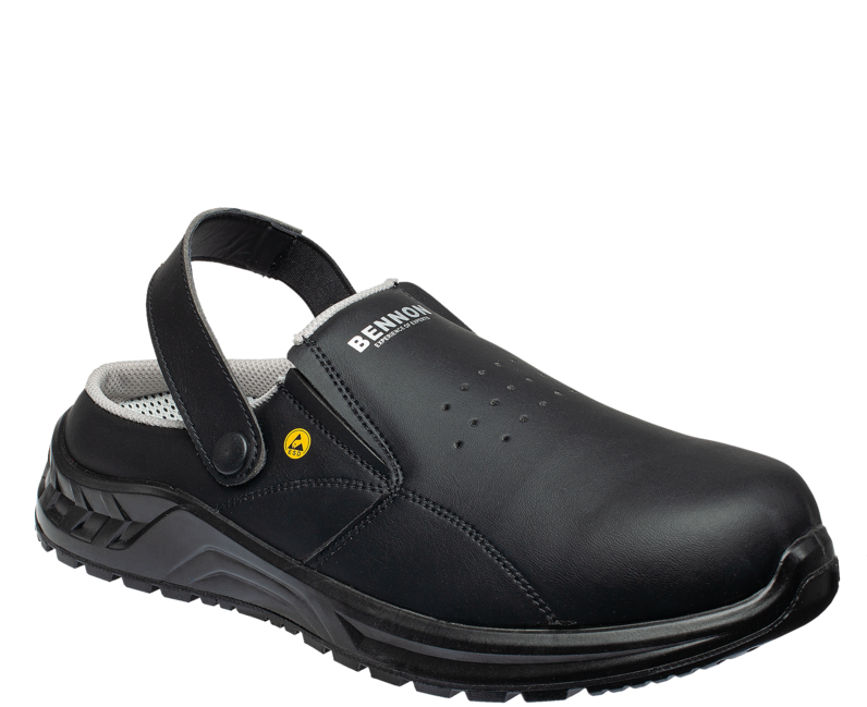 BENNON BLACK SB ESD робочі сандалі Slipper