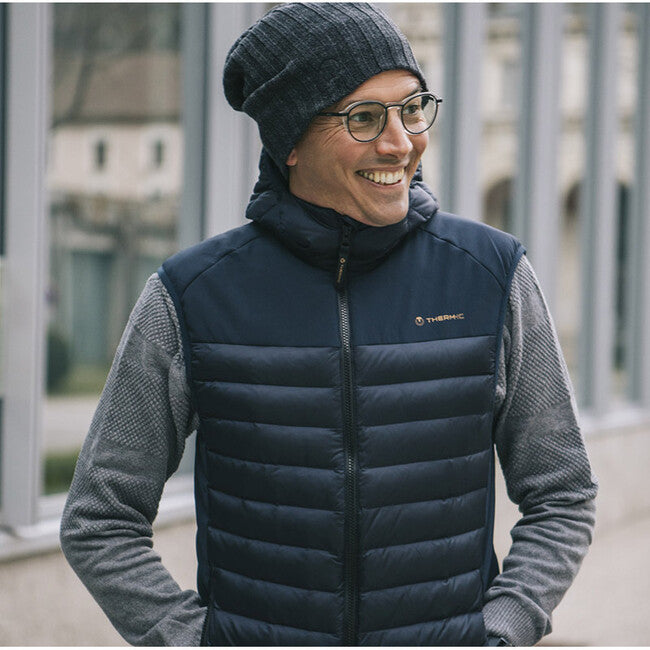 Therm-ic PowerVest Urban жилет чоловічий, темно-синій