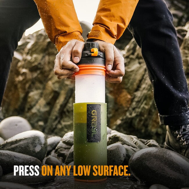 GRAYL GeoPress Purifier фільтраційна пляшка, оазис зелений
