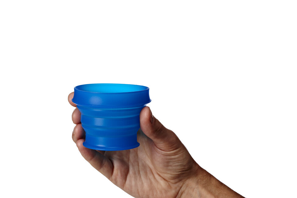 Humangear Go Cup складний дорожний стакан гігієнічний упаковуваний модрого кольору GoCup, синій, 237 мл