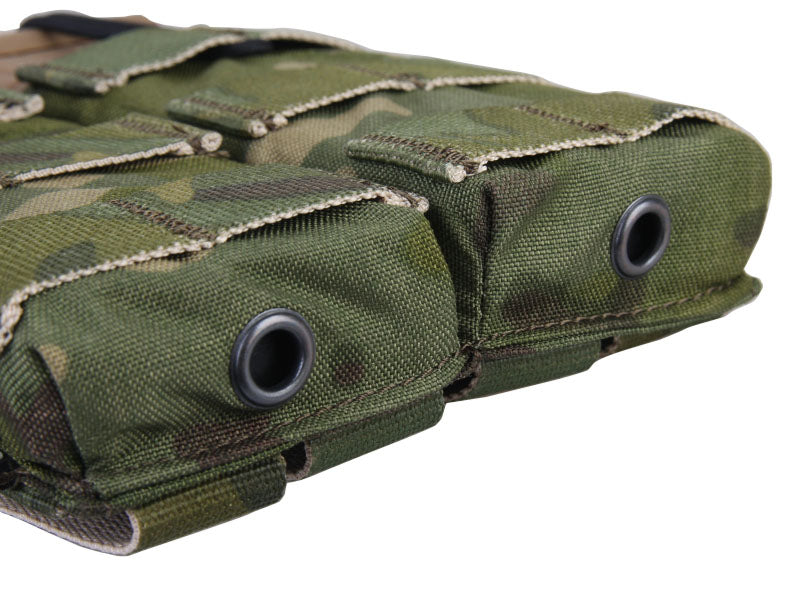 Emersongear подвійний модульний відкритий чохол на магазини 5.56, мультикам tropic